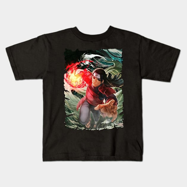 HASHIRAMA SENJU ANIME MERCHANDISE Kids T-Shirt by julii.draws